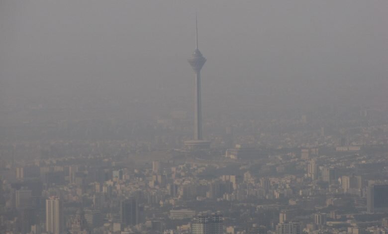 تهران آلوده ترین استان کشور شد