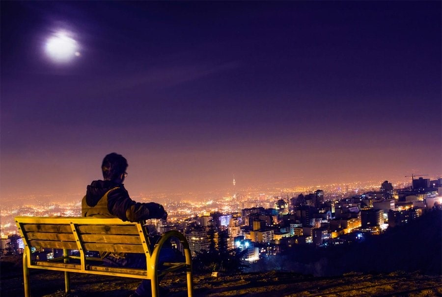 7 تا از جاهای دیدنی تهران در شب زمستان