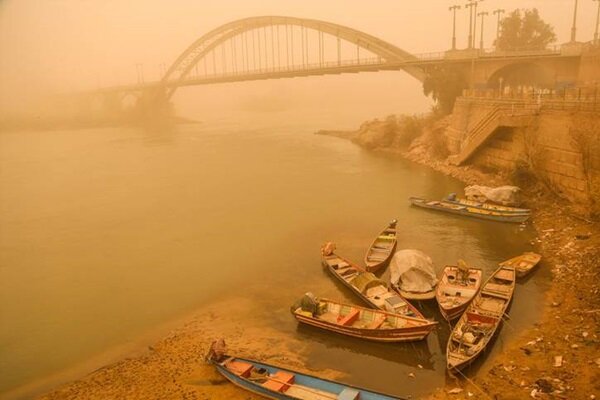 نفس‌های آخر ریه‌های اهواز؛ در خانه بمانید