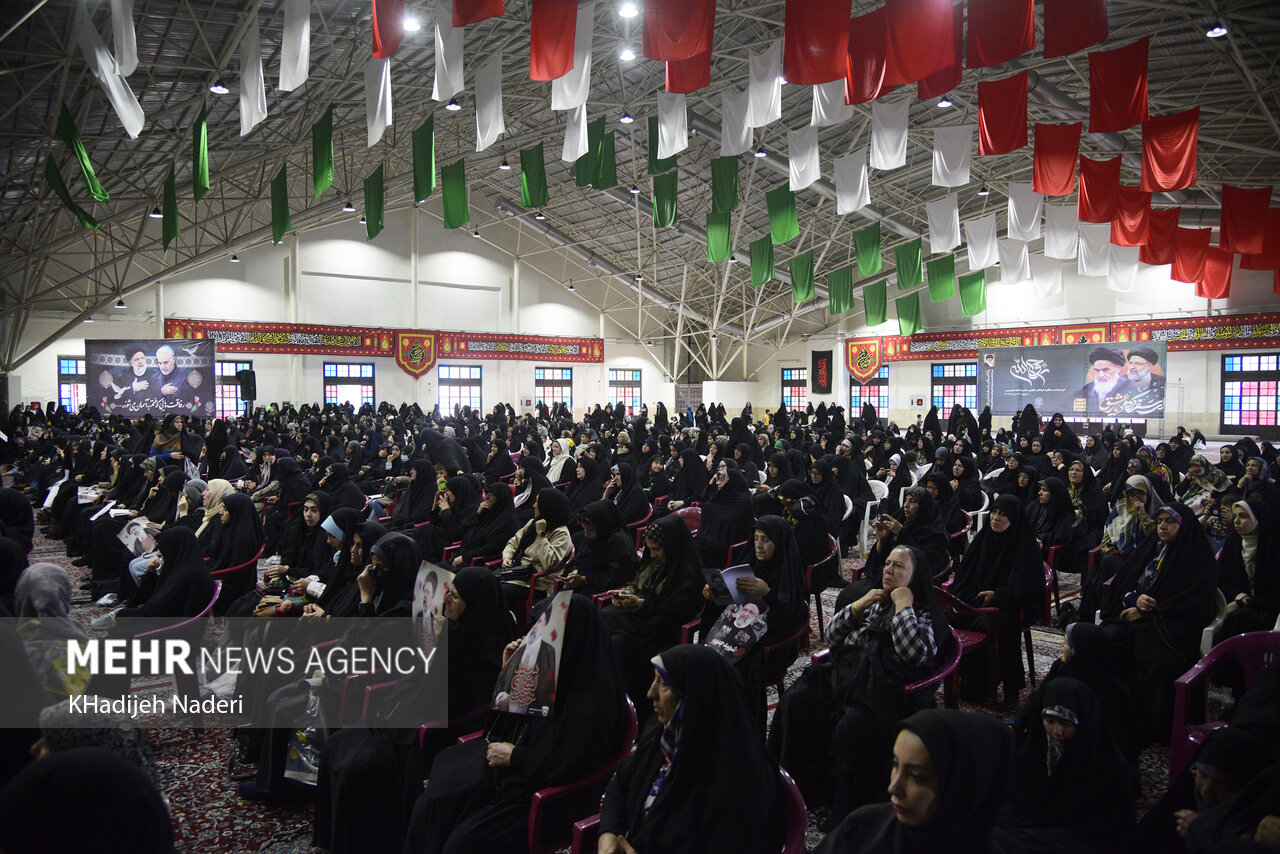 برگزاری مراسم اربعین شهادت سرداران نیروهای مسلح و شهدای علمی گلستان