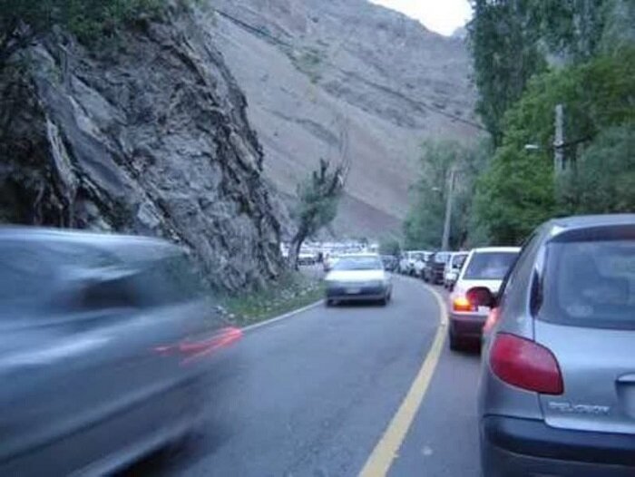 تردد روان در راه مازندران؛ کندوان یک طرفه می‌شود