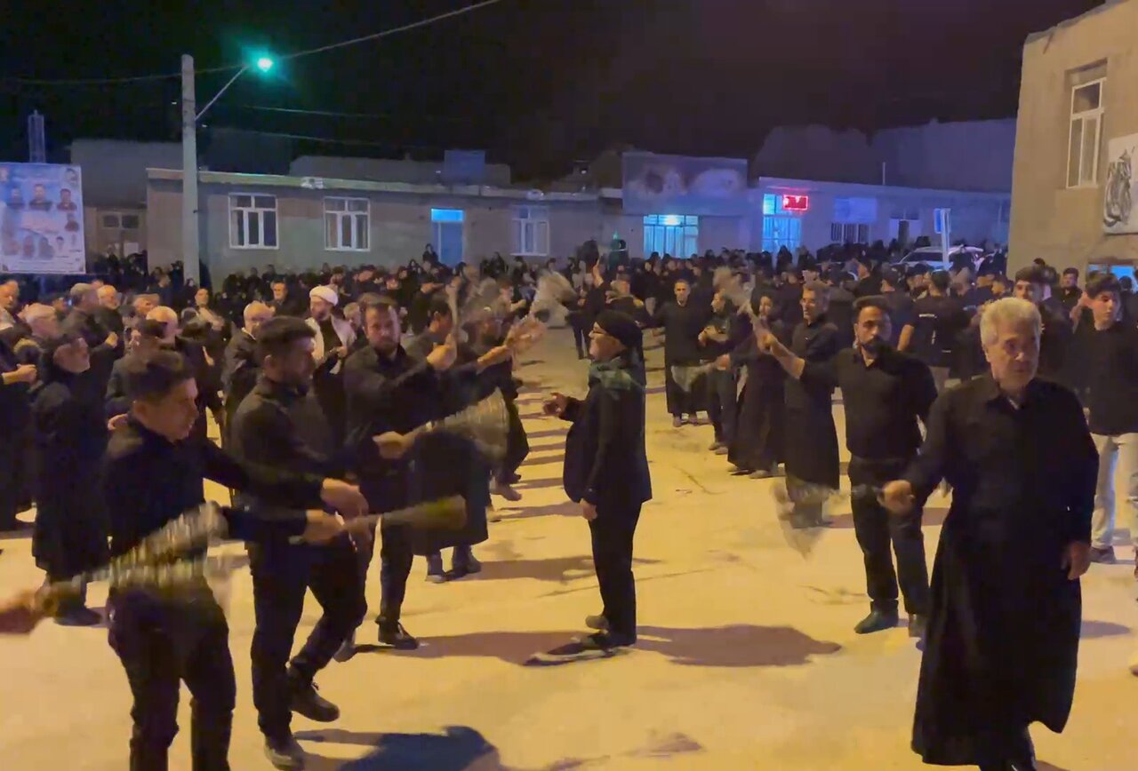 عزاداری شب عاشورا در قزوین