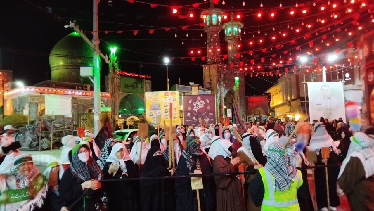 برگزاری تعزیه قوم بنی اسد در آستانه اشرفیه