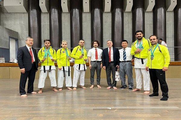 تصویر هفت مدال شوتوکان کاراته در رقابتهای جهانی توکیو