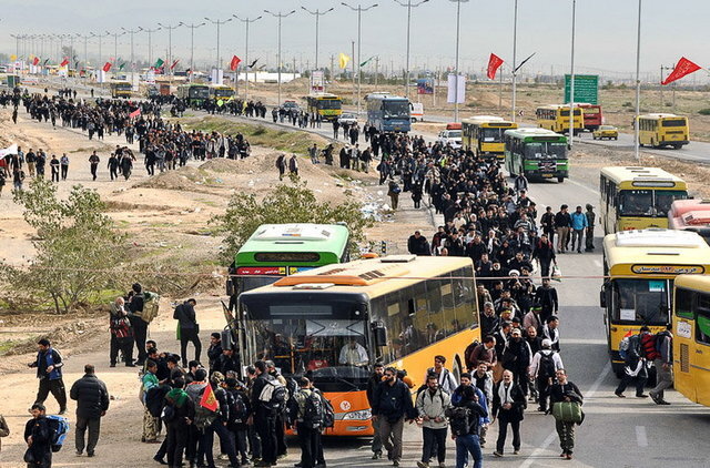 تصویر تردد بیش از ۵۵۰ هزار نفر از مرزهای خوزستان در چهارماهه امسال