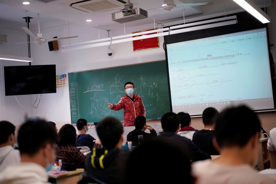 تصویر بازگشایی تمامی مدارس شانگهای از ماه آینده