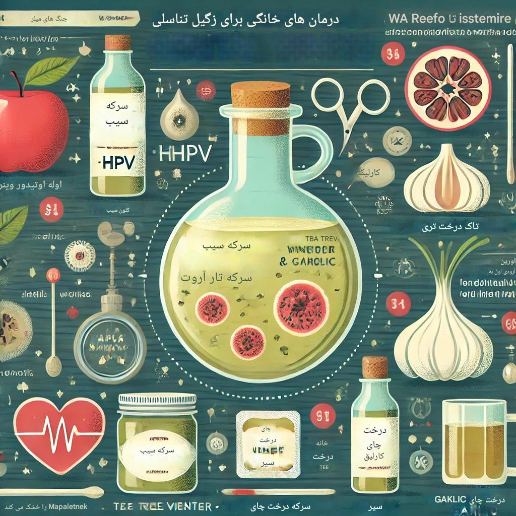 درمان خانگی زگیل تناسلی