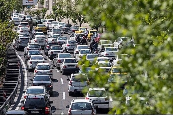 شکل گیری ترافیک صبحگاهی در اکثر خیابان‌های پایتخت