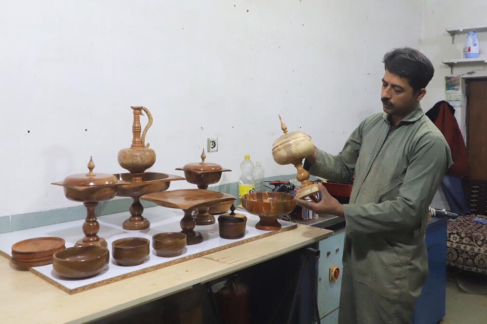 آمادگی میراث فرهنگی استان ایلام برای توسعه رشته خراطی چوب