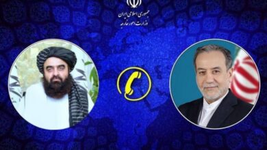 گفتگوی تلفنی وزرای امور خارجه جمهوری اسلامی ایران و افغانستان