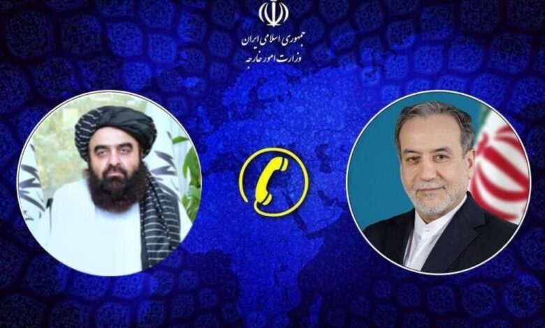 گفتگوی تلفنی وزرای امور خارجه جمهوری اسلامی ایران و افغانستان گفتگوی تلفنی وزرای امور خارجه جمهوری اسلامی ایران و افغانستان