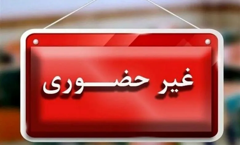 مدارس ابتدایی شهر کرمان دوشنبه غیر حضوری شد