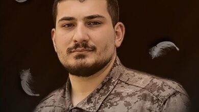 تشییع پیکر مطهر شهید مدافع امنیت «جواد نوجه دهیان» در مشکین‌دشت