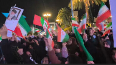 اجتماع شبانه عاشقان رهبری در بهشهر