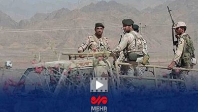 تصاویری از محل شهادت ۲ مامور مرزبانی در سانحه رانندگی
