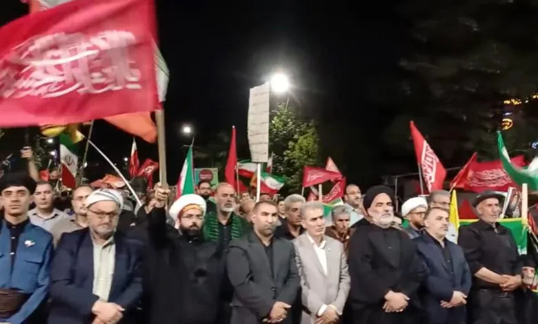 تجمع سلماسی‌ها در موج صد و پنجاه و چهارم شب‌های مقاومت ملی