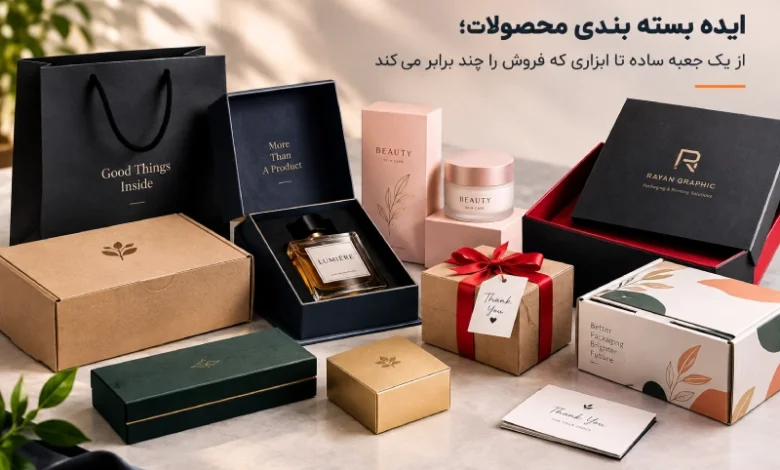 ایده بسته بندی محصولات که فروش را 2 برابر می کند
